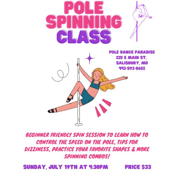 Pole Spinning Class image
